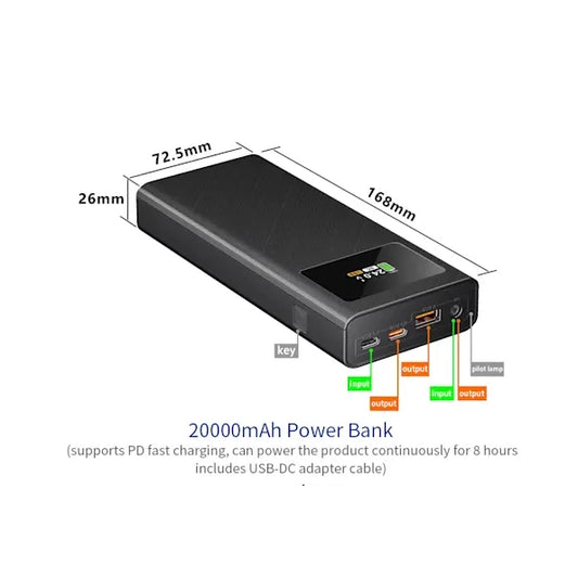 20,000 mAh Power Bank